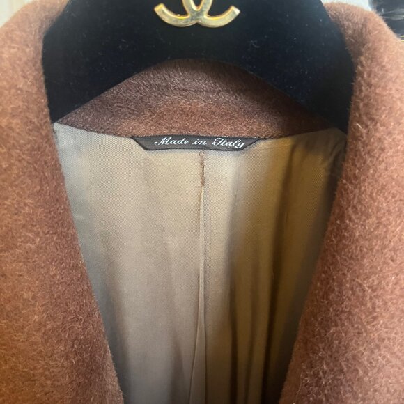 Beautiful Vintage Canali for Holt Renfrew Vintage Oversized Peacoat - Picture 3 of 6